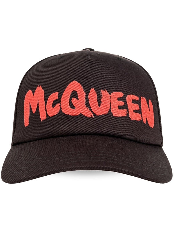 Alexander Mcqueen Brown Cap