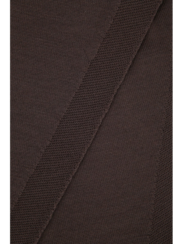 Loro Piana Brown Wool Mufflers