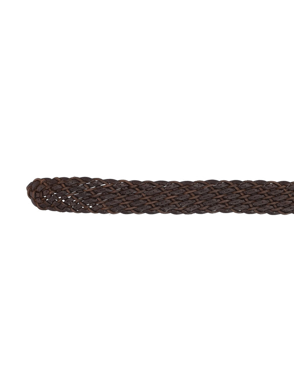 Braided Leather Belt