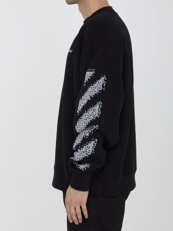 Arrow cotton sweatshirt - Jente