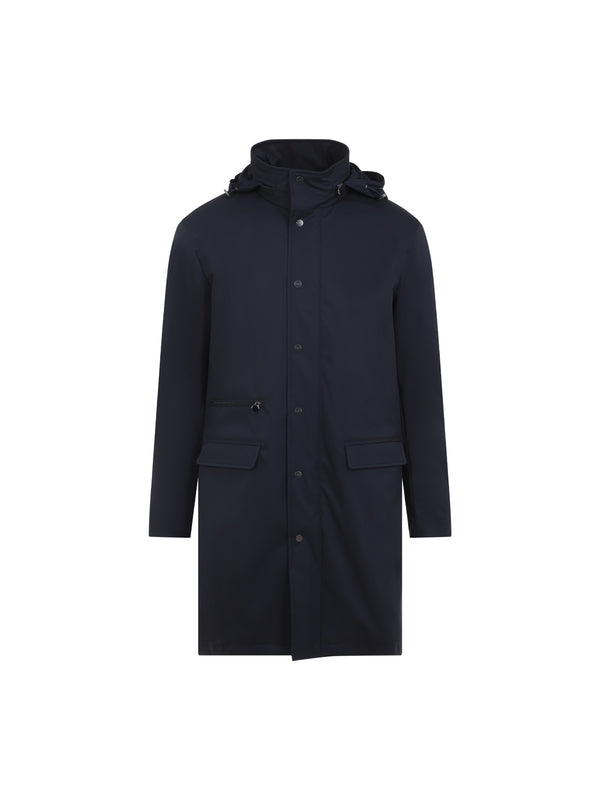 Kiton Navy Coat