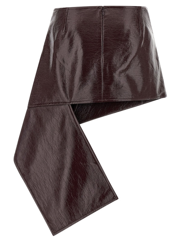 Courrèges Burgundy Skirts