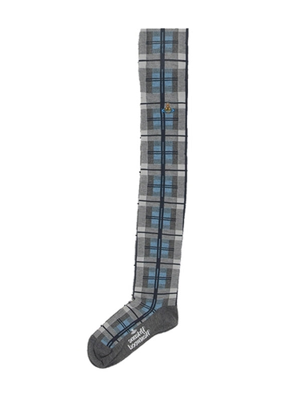 Vivienne Westwood Check Navy Socks