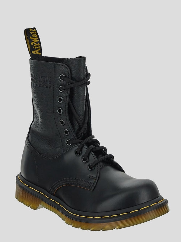 Dr. Martens Number Logo Lace-up Boots