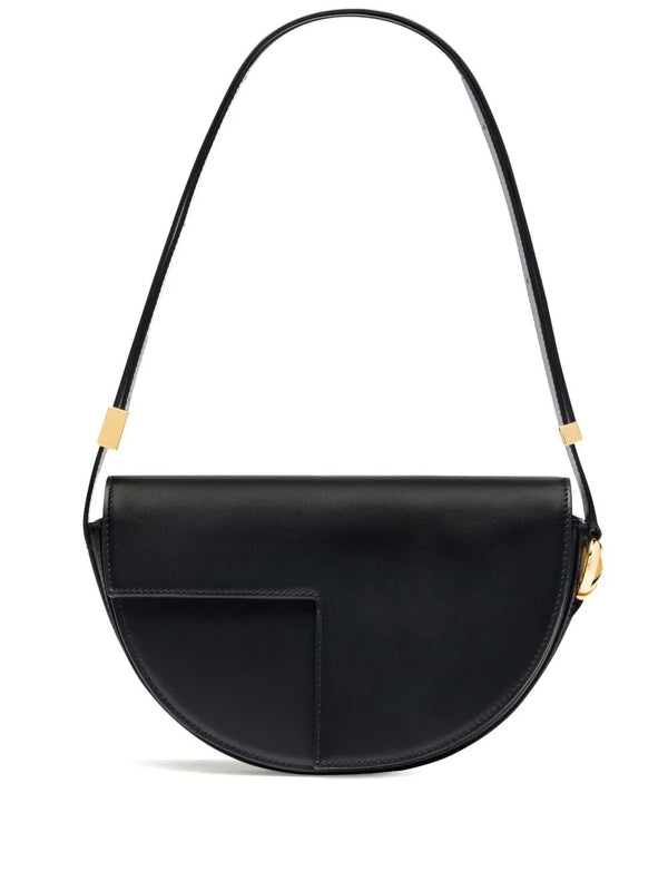 Half-moon Leather Shoulder Bag