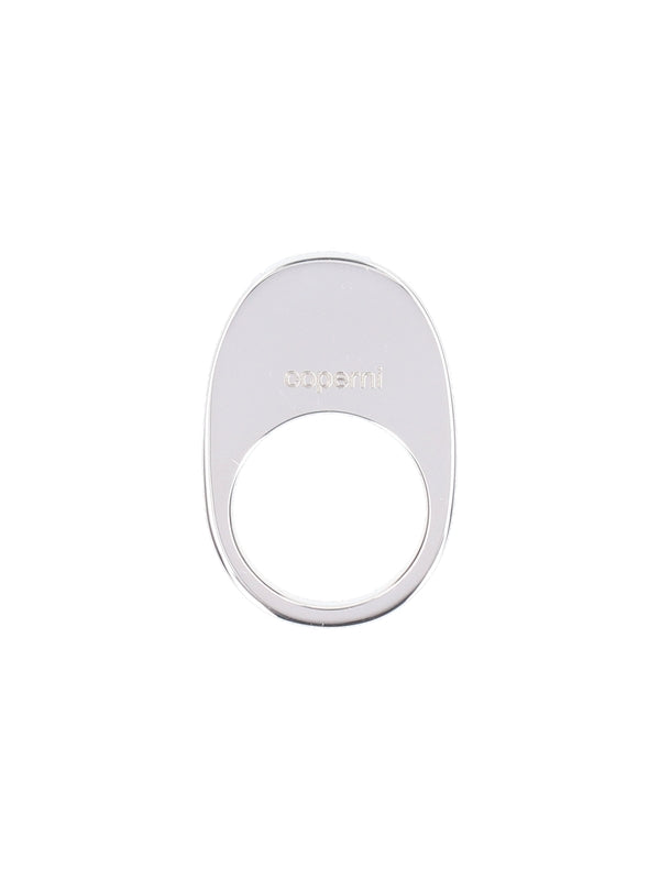 Swipe Engraved Logo Ring - Jente