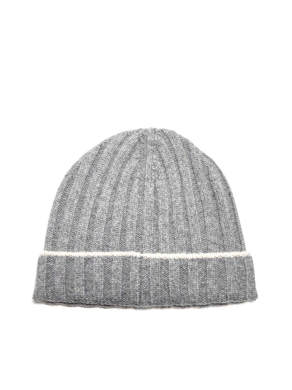 Cashmere Rib Beanie