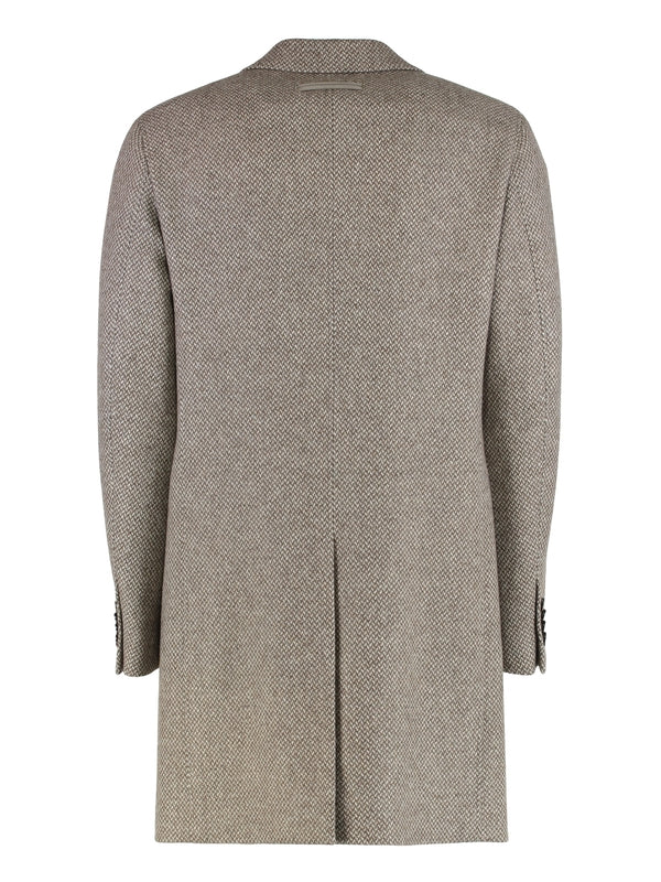 Z Zegna Beige Coats
