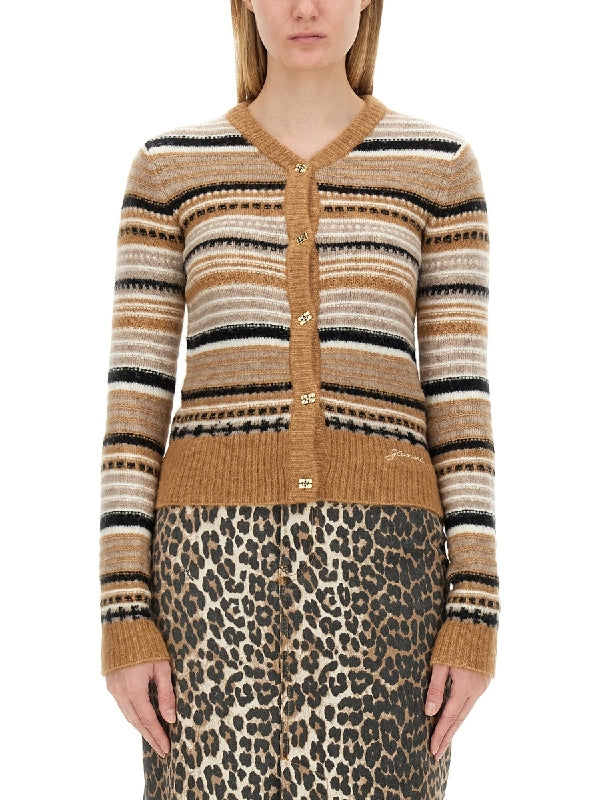 CARDIGAN WITH STRIPE PATTERN Cardigans