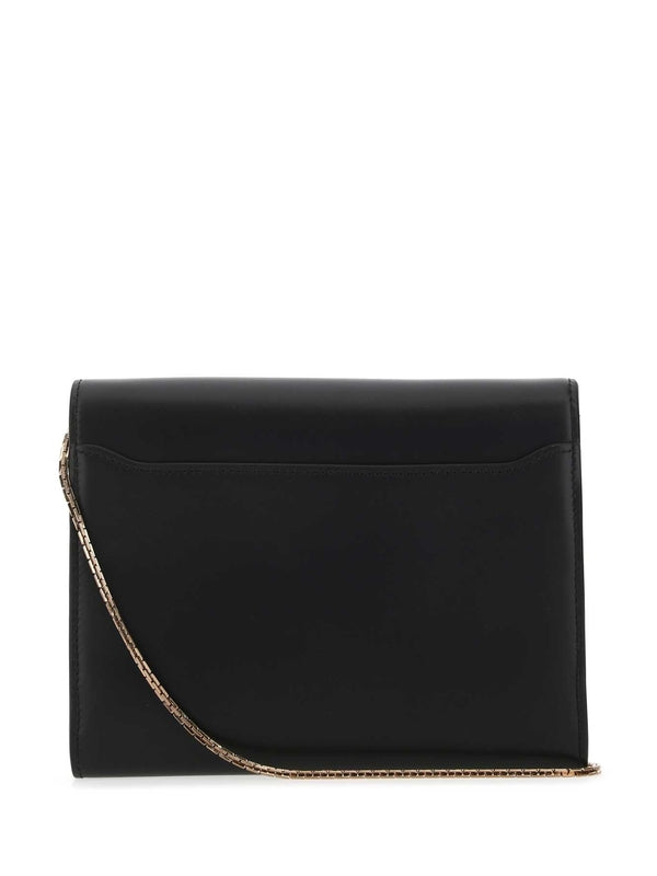 Buckle Detail Chain Crossbody Bag