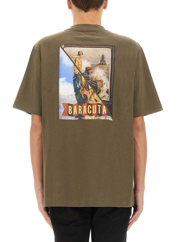 Barbour Green Half Sleeve