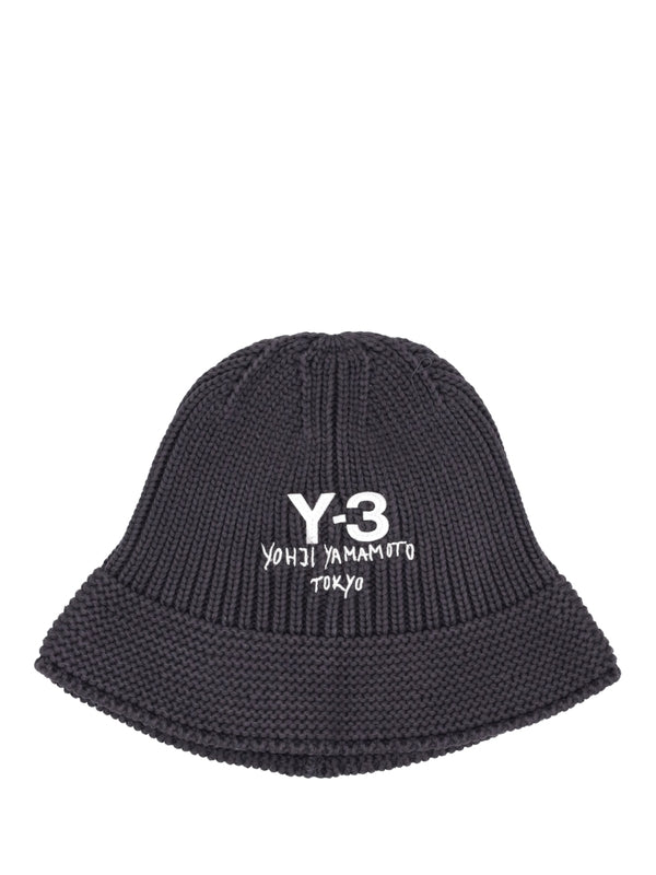 Y-3 Black Bucket Hats