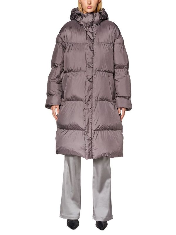 W Takry Back Logo Padded Coat