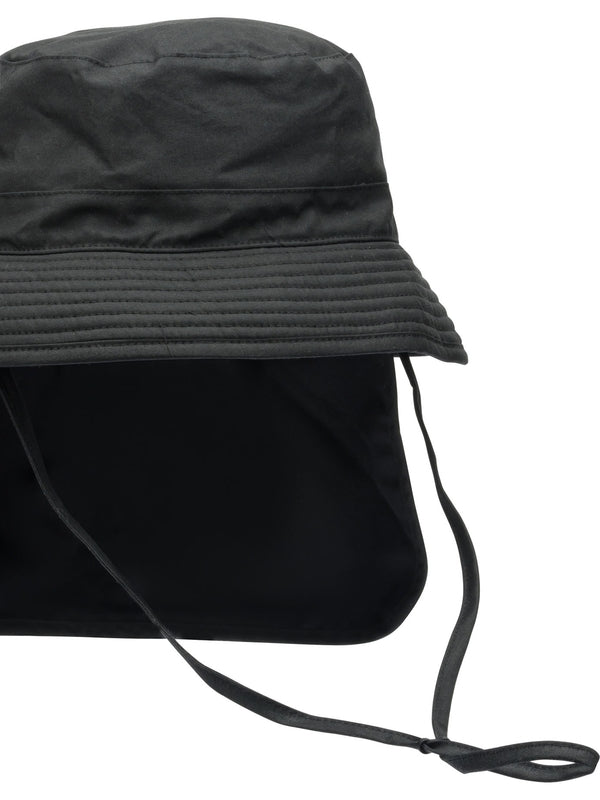 Barbour Black Bucket Hats