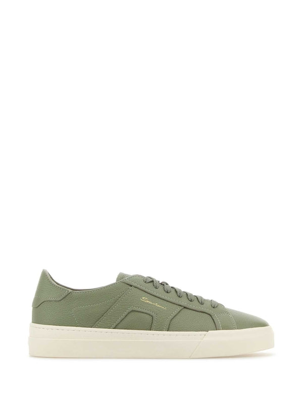 Santoni Khaki Sneakers