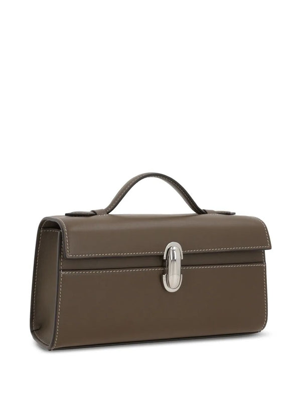 Sabet Brown Clutch Bag