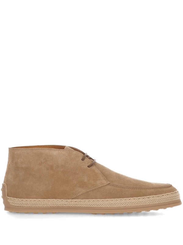 Pebble Tap Suede Desert Boots