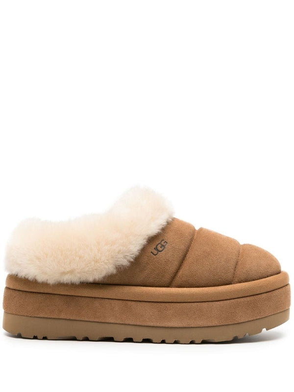 Tazzlita Shearling Platform Muless