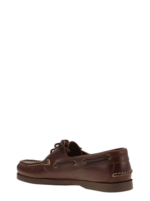 Barth Stitch Leather Loafers