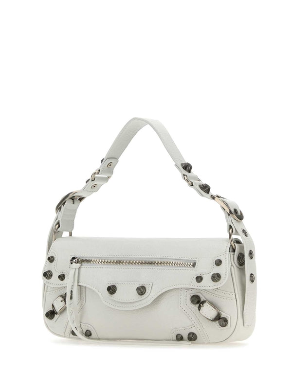 Balenciaga Le Cagall Small White Crossbody & Shoulder Bags