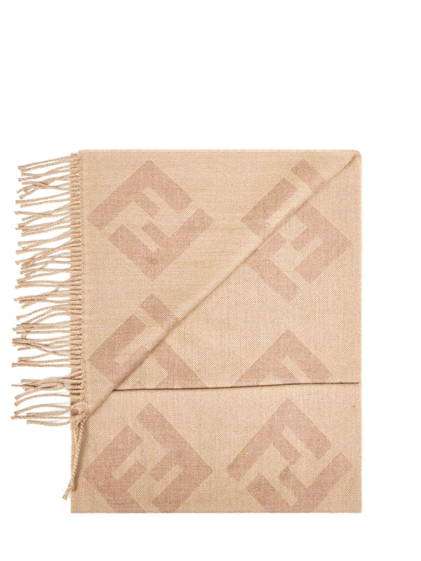 Fendi Beige Muffler