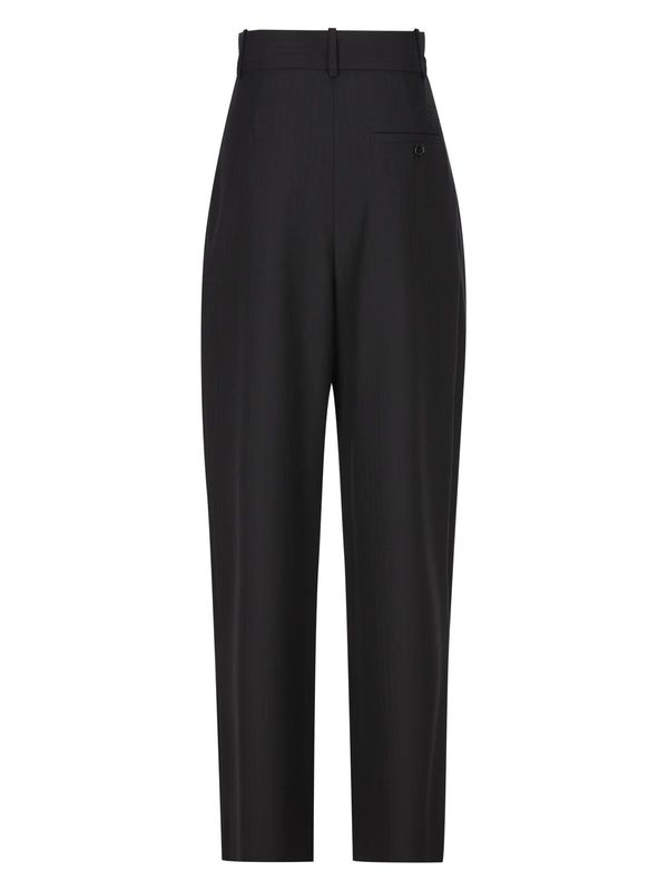 Twist Pleats
  Wool Pants