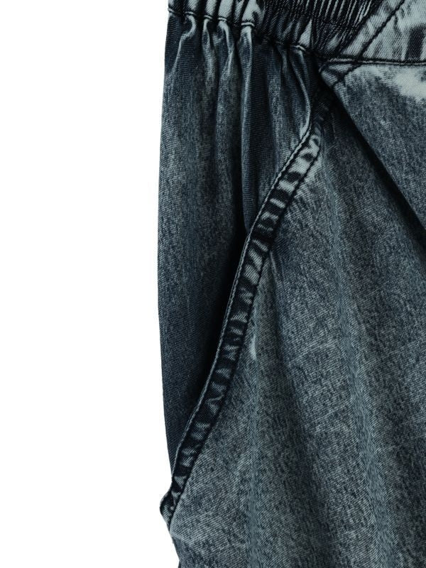 POUR Smoke Denim Skirt