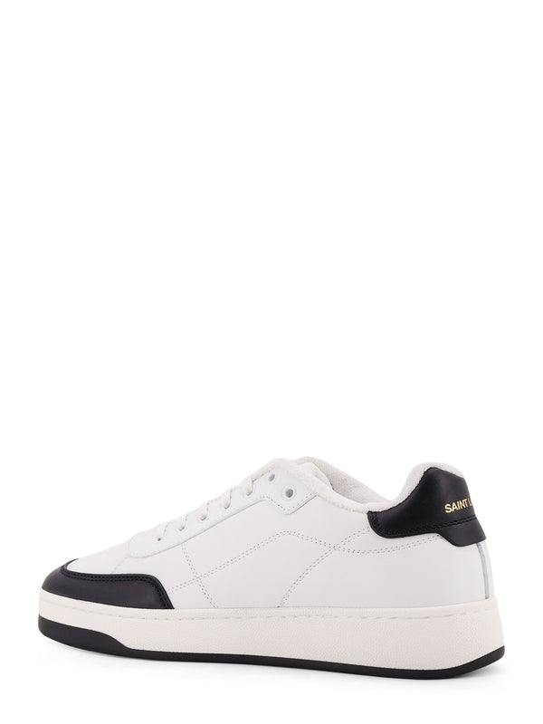 Saint Laurent White Low Top Sneakers
