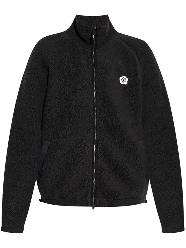 Bokeh Flower Logo Patch Fleece
  Jacket