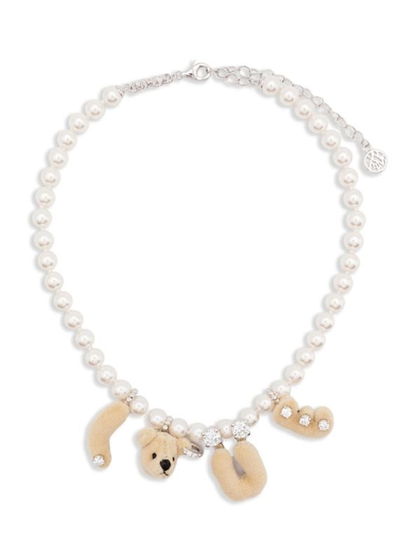 Yvmin White Necklaces