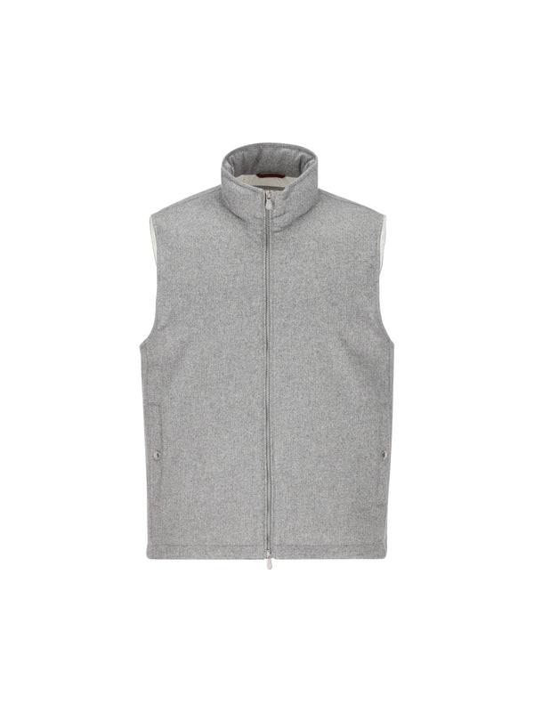 Wool Puffer Vest