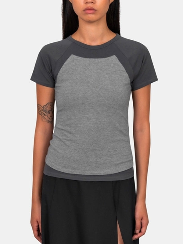 Puka Grey Short Sleeve T-shirt