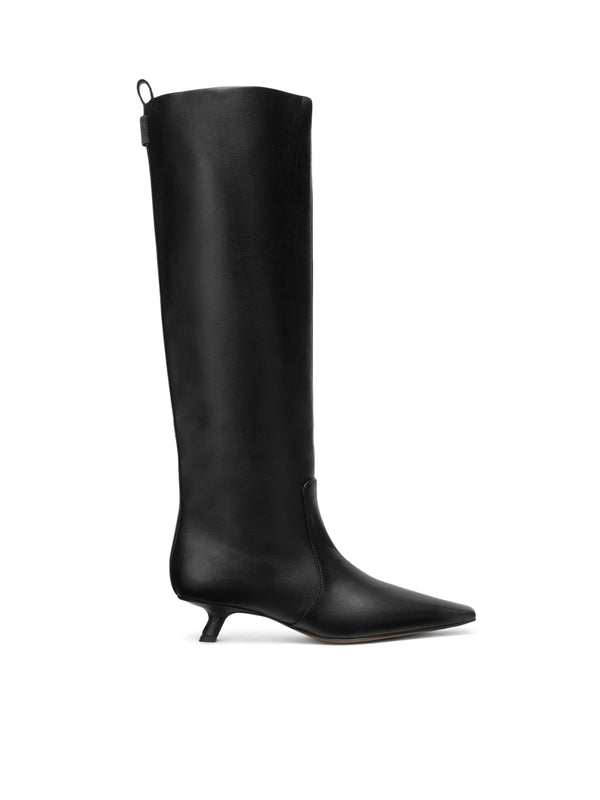 Calfskin Knee High Boots