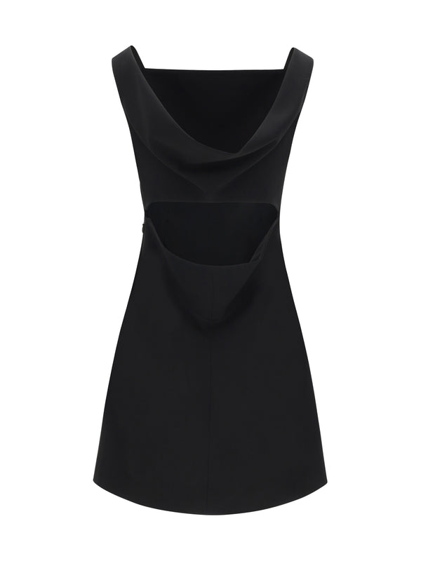 GIVENCHY - Sleeveless Satin Mini Dress - Jente