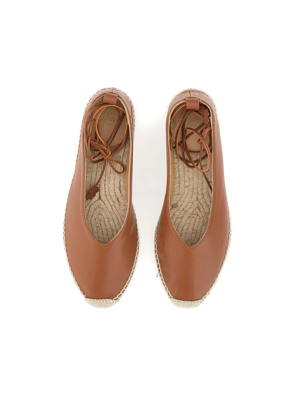 Castañer Brown Flat Shoes