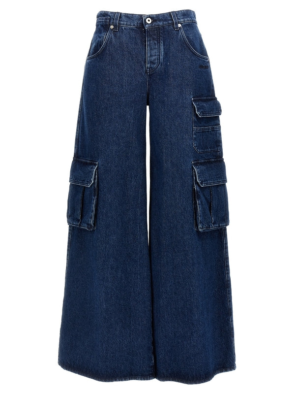 Wide Denim
  Cargo Pants