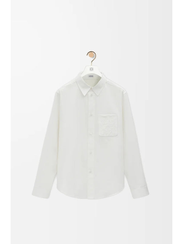 Anagram Pocket Cotton Shirt