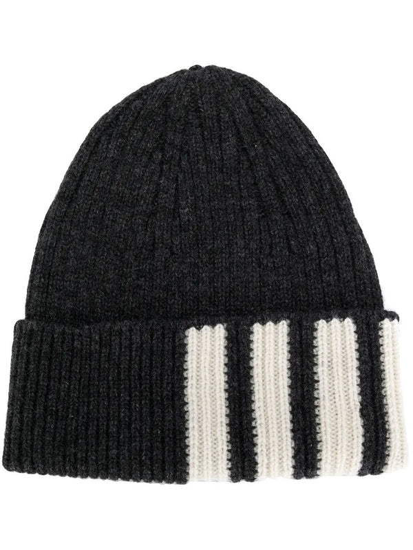 Thom Browne Navy Beanies