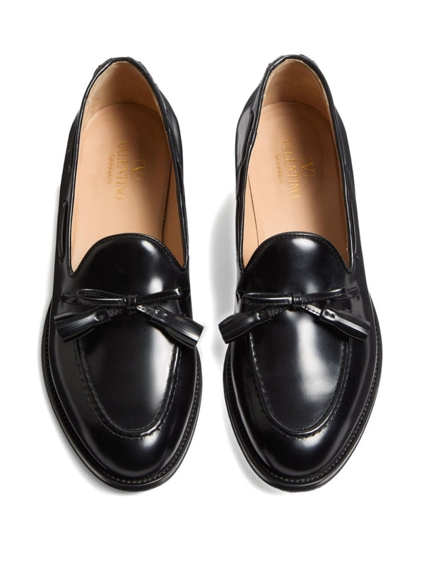 Valentino Black Loafers