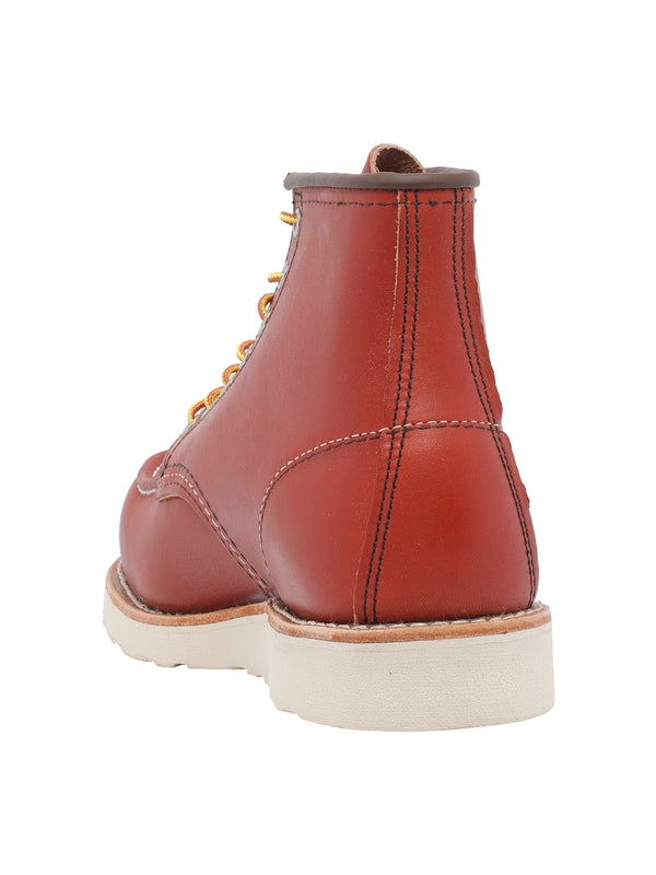 Red Wing Red Lace-Up Boots