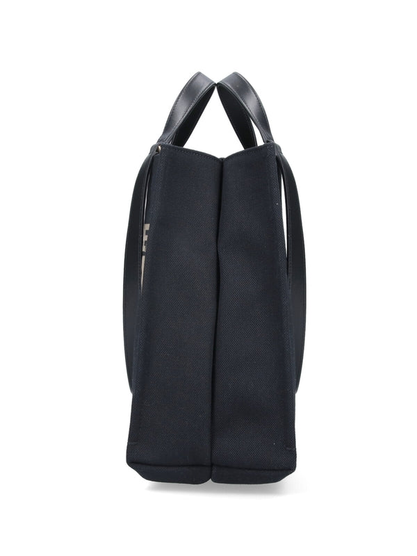 Venna Logo Jacquard Tote Bag