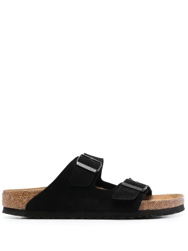 Arizona Strap Suede Sandals