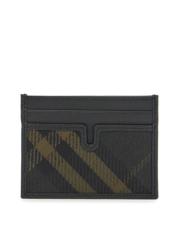 BURBERRY - Check Card Wallet - Jente