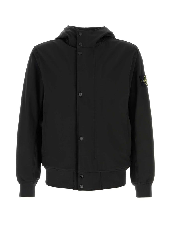 Wappen Patch Hoodie Jacket