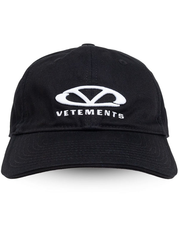 Logo Detail Cotton Ball Cap