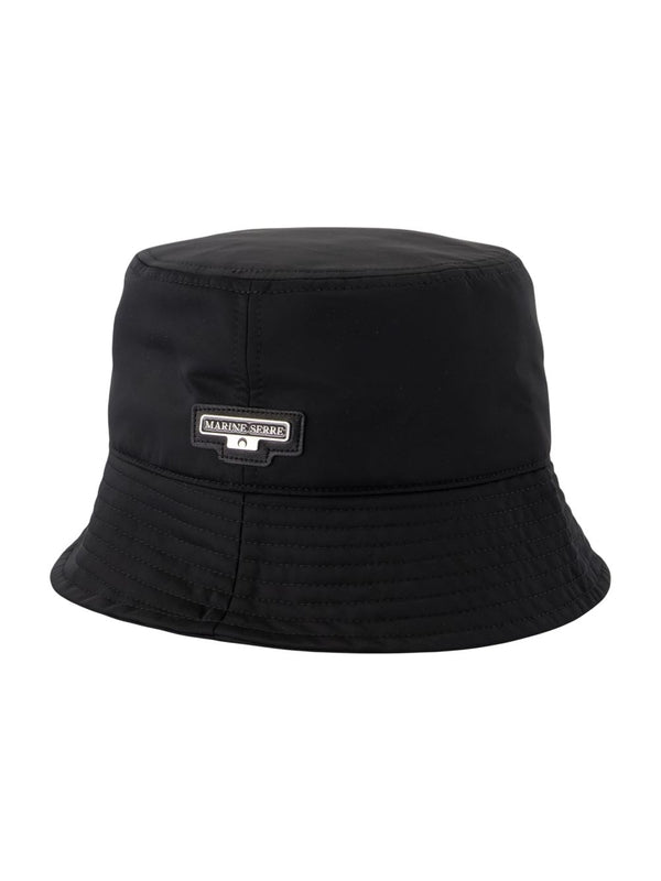 Marine Serre Black Bucket Hats