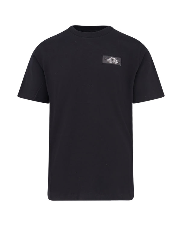 Amiri Black Half Sleeve