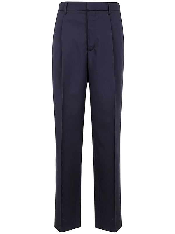 Wool Mohair Tailored Pants