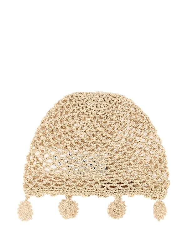 HATS AND HAIRBANDS LWLA027R24KNI001 0300 Beige o Tan  Beanies