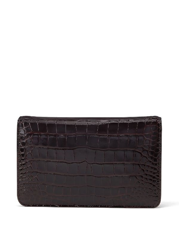 Whitney Croc-effect Leather Small
  Shoulder Bag